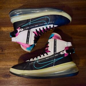 Nike Air Max 720 Saturn Miami Vice Pink Teal - Men Size 9.5 (11W) RARE Jordan